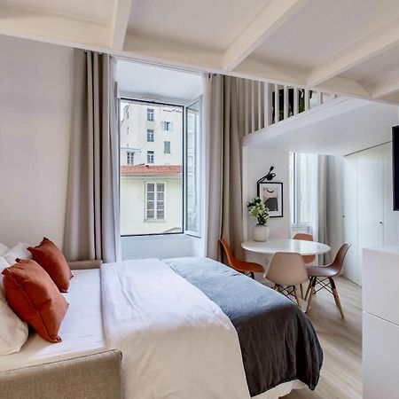 Suede Promenade Duplex Apartment At 1 Min From The Sea 2 Bathrooms 니스 외부 사진
