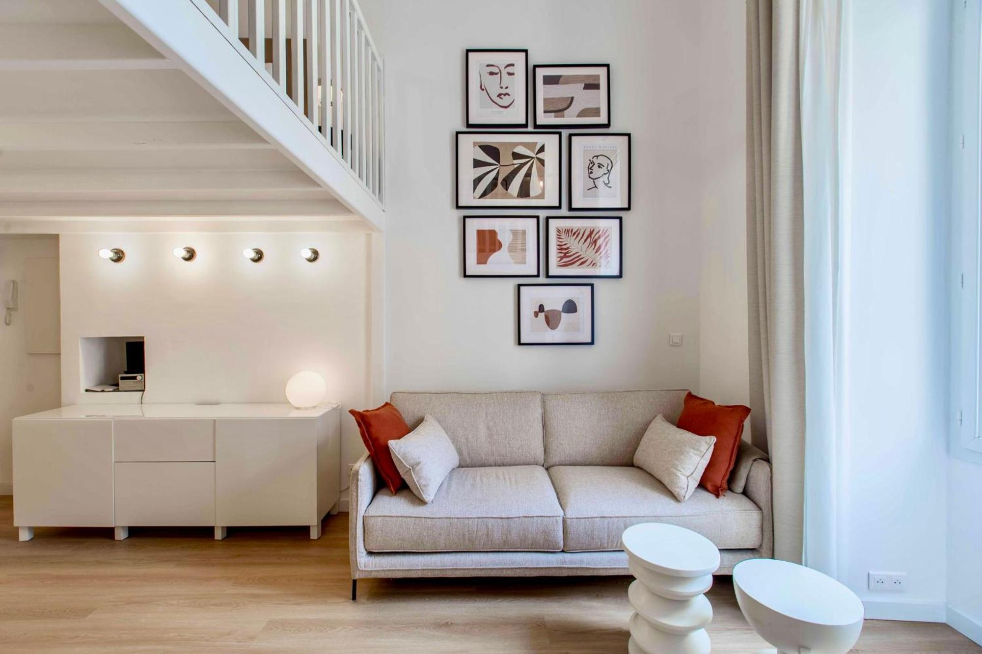 Suede Promenade Duplex Apartment At 1 Min From The Sea 2 Bathrooms 니스 외부 사진